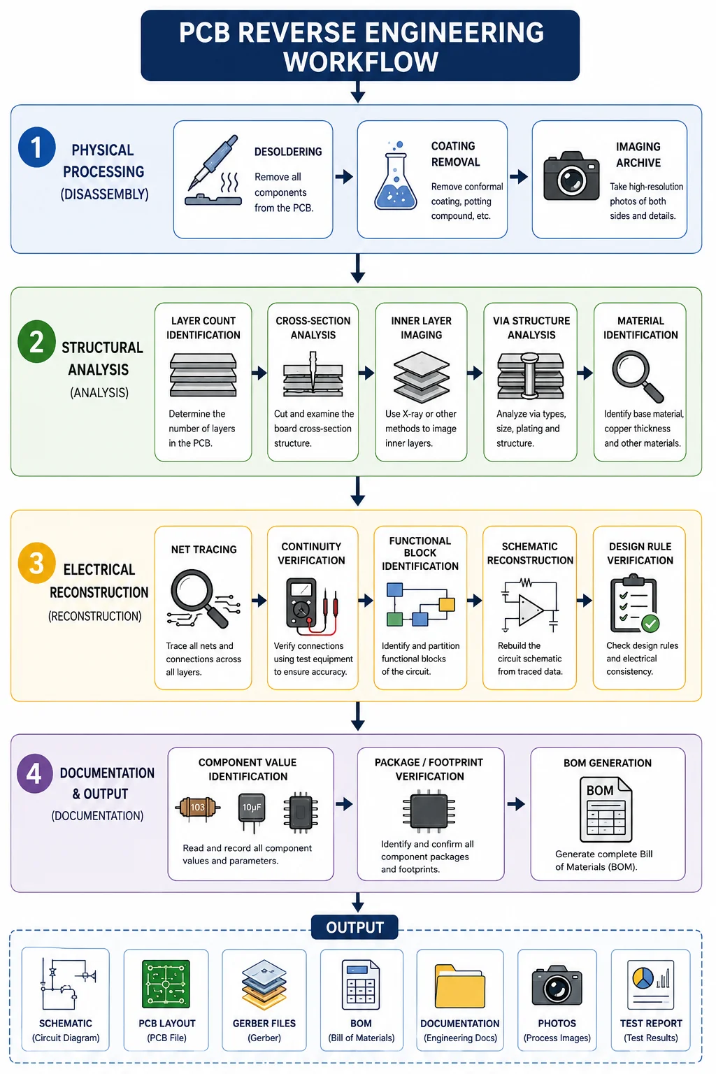 PCBA Reverse Development