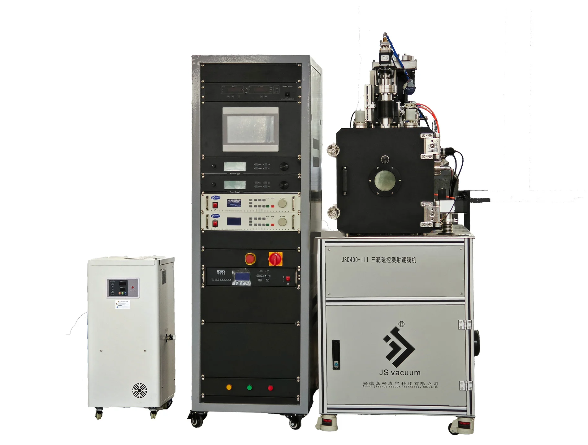 Electron beam evaporation coater